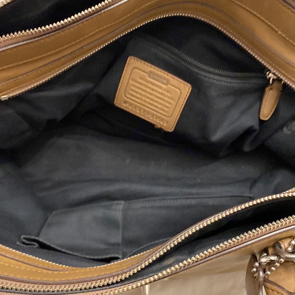 Coach tan bag - Picture 3 of 14